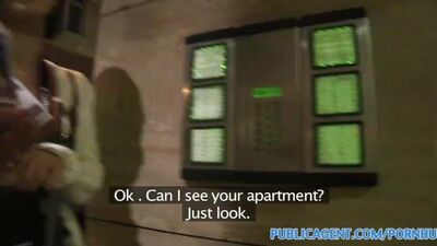 PublicAgent Tiny Japanese pussy filled with big cock - thesexsex.com